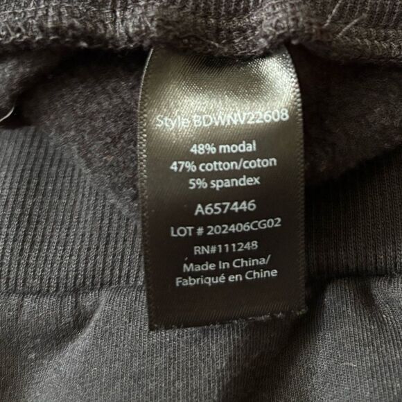 Barefoot Dreams Pants Luxe Lounge New Black Womens Size Large Tall - Picture 8 of 8